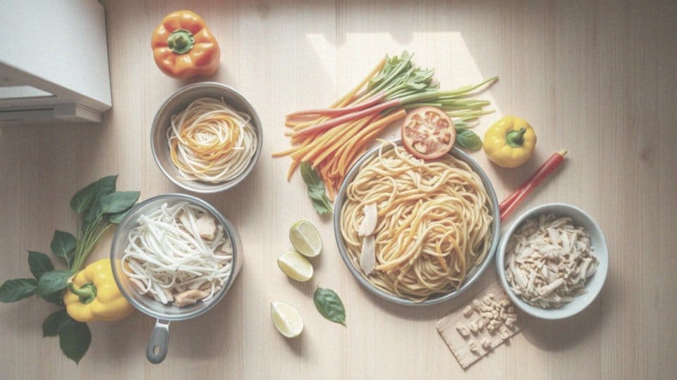 Czy pad thai z kurczakiem można przygotować szybko?