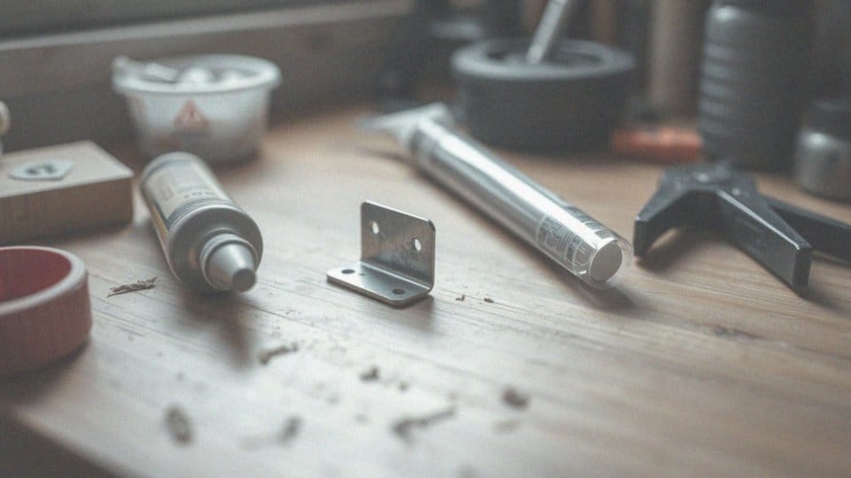 Czy klejenie plastiku z metalem wymaga dociskania?