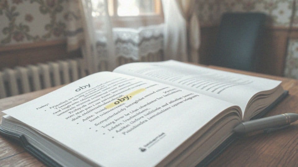 Jak klasyfikujemy część mowy 'oby'?