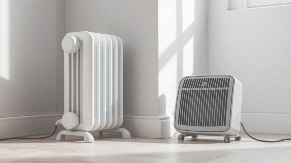 Jakie są różnice w poborze energii między grzejnikiem olejowym a ceramicznym?