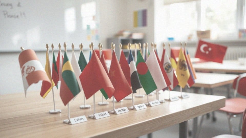 Jakie flagi z podpisami oferuje Azja?
