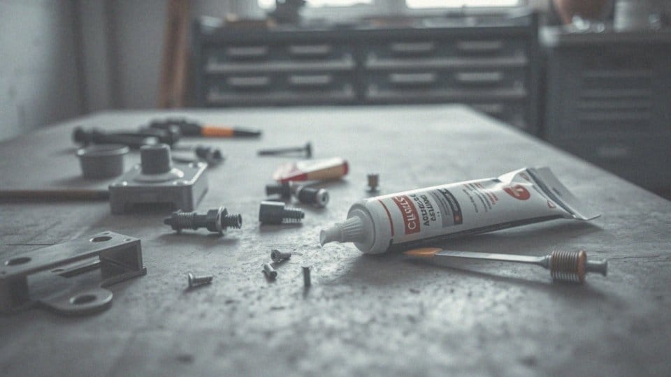 Jak nałożyć klej do metalu i plastiku?