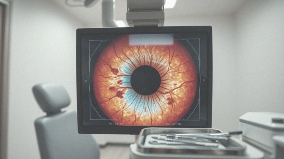 Jak retinopatia cukrzycowa może prowadzić do czarnych plamek w polu widzenia?
