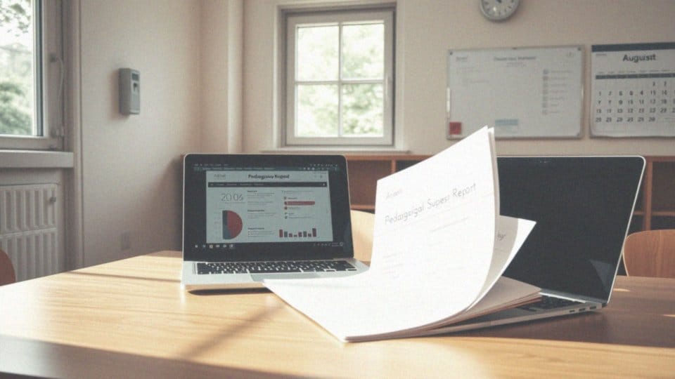 Jak dyrektorzy szkół przygotowują sprawozdanie z nadzoru pedagogicznego?