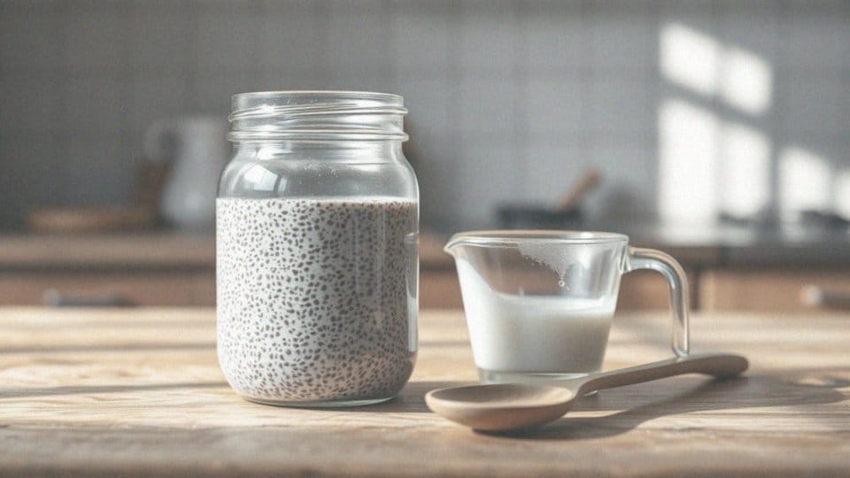 Jak wpływa temperatura na gęstość puddingu chia?