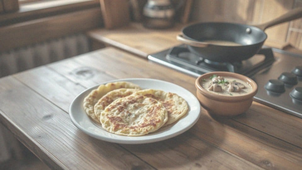 Jak przygotować placki ziemniaczane z sosem pieczarkowym na piątek?