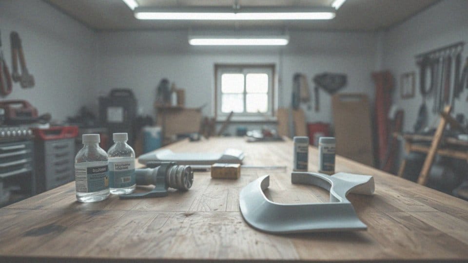 Jak przygotować powierzchnię przed klejeniem plastiku?