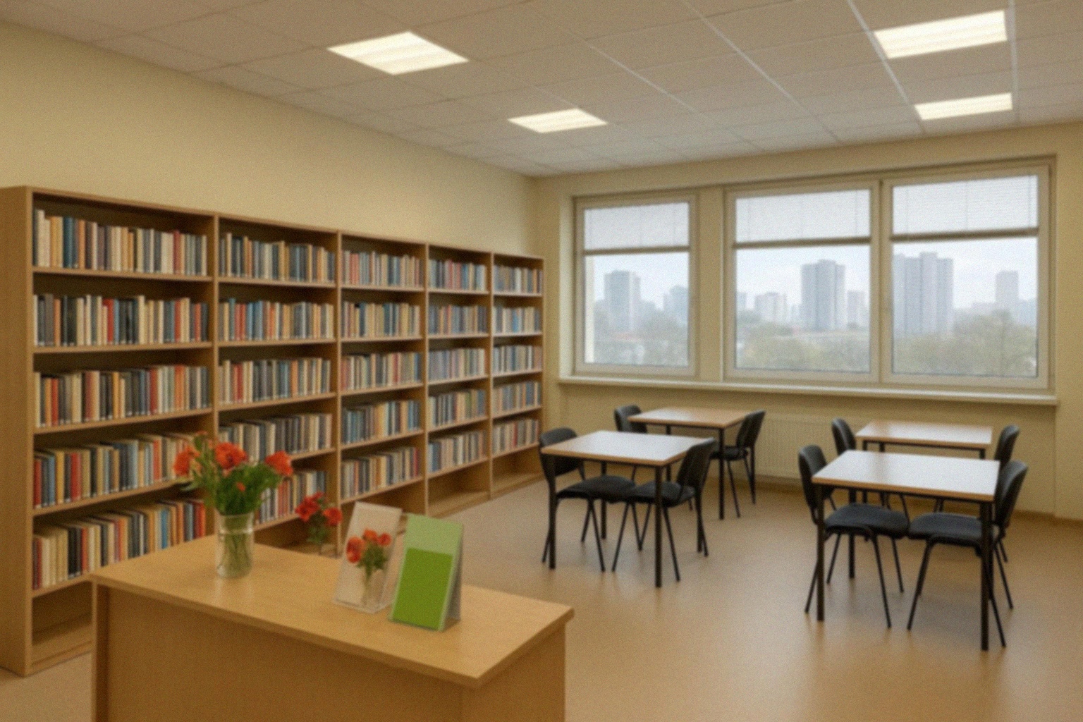 Wystawa malarstwa Anny Jarzyny w Bibliotece Reda