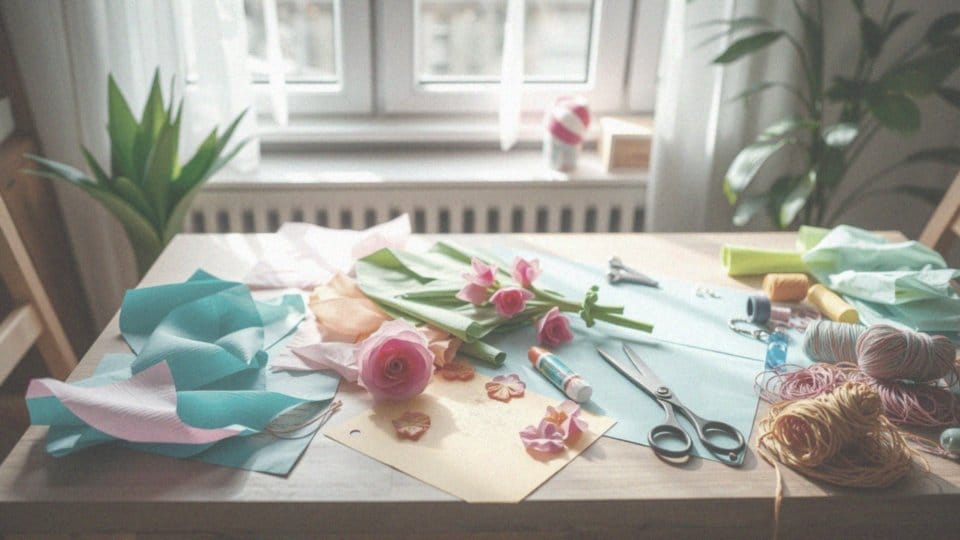 Co można zrobić z bibuły? Inspiracje na kreatywne projekty