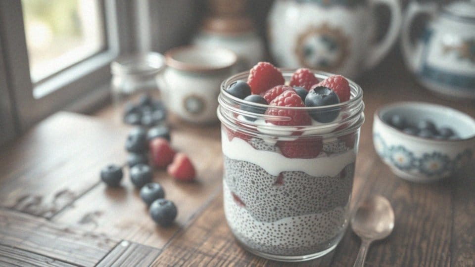 Deser z chia z jogurtem – zdrowa propozycja na każdą okazję