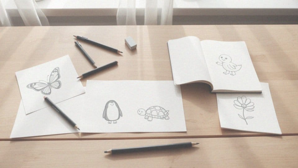 Fajne proste rysunki – inspiracje i techniki dla każdego