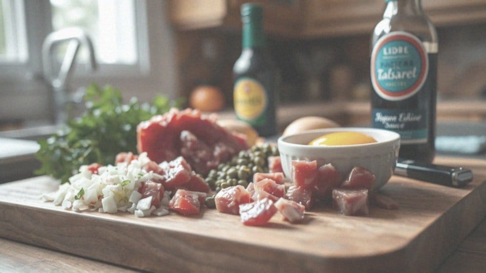 Jak przyrządzić tatar z Lidla? Prosty przepis krok po kroku