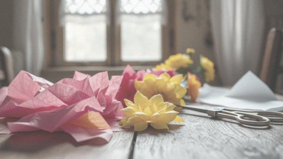 Jak zrobić kwiaty z bibuły? Przewodnik krok po kroku