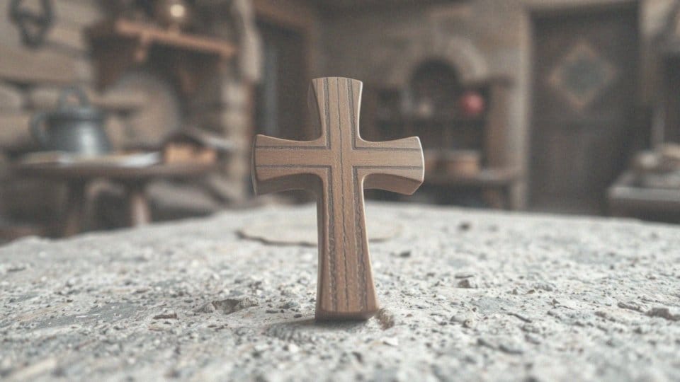 Krzyż jerozolimski z drzewa oliwnego – symbolika i znaczenie