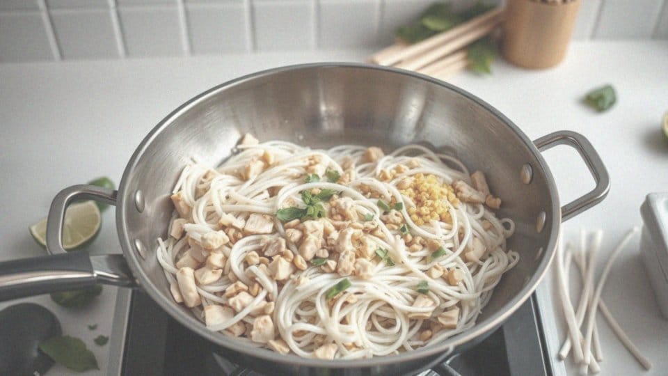 Pad Thai z kurczakiem – przepis i proste wskazówki przygotowania