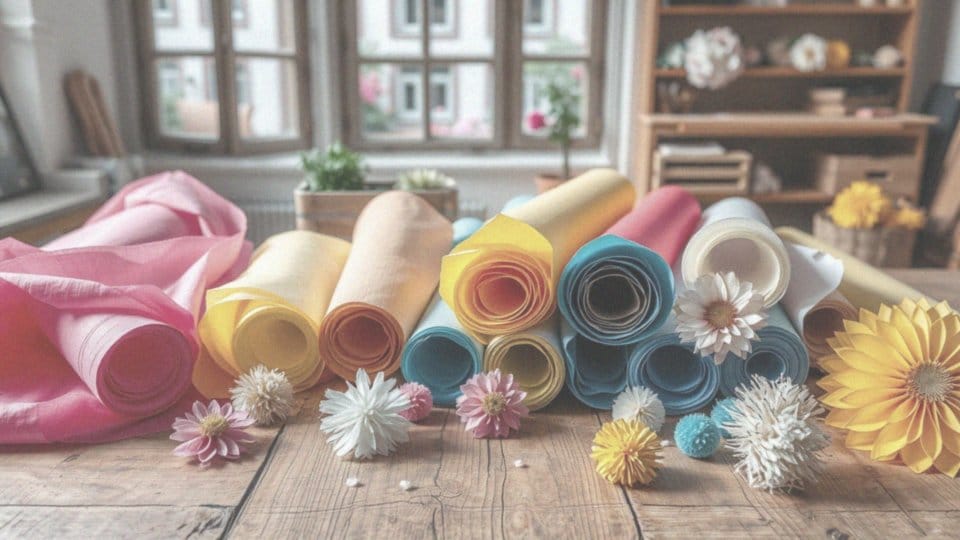 Proste ozdoby z bibuły – kreatywne pomysły na dekoracje